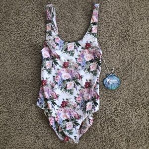 Show me your mumu floral one piece